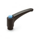 ERX adjustable clamping levers with threaded bush INOX Ergostyle