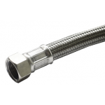 Braided hoses with stainless steel sheathing