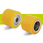 Rollers for pallet trucks tread Extrathane