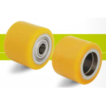 Rollers for pallet trucks tread Extrathane