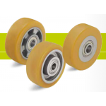 Heavy duty wheels with tire Extrathane
