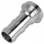 Taper connection with spout stainless steel hose pipe