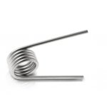 Torsion springs made ??of spring steel wire 1.1200