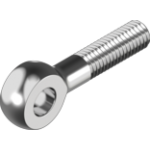 Stainless steel eye bolts DIN 444 Form B