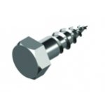 Stainless steel hexagonal screws DIN 571