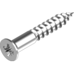 Stainless steel countersunk wood screw with cross recess DIN 7997