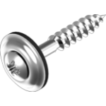Steel roofing screws with EPDM sealing washer DIN 9170