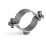 V4A stainless steel pipe clamp robust