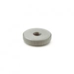 Stainless steel DIN 467 knurled nut low form