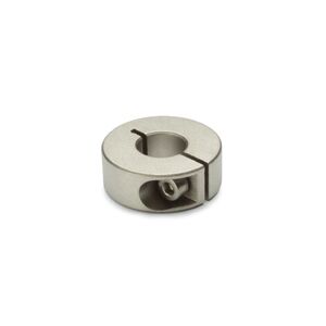 Slotted stainless steel clamping rings