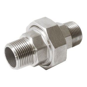 Gland Stainless Steel conical sealing male thread / male thread V4A
