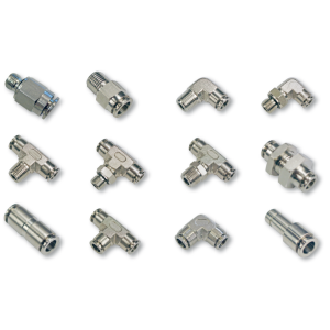 Stainless Steel push-in fittings