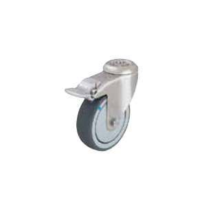 Swivel castor with brake LRXA-TPA FI