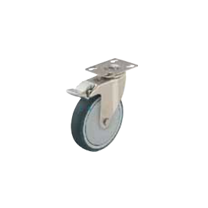 Stainless steel caster with brake lpxA PATH FI