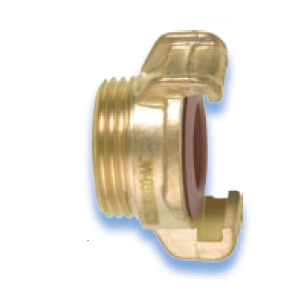 GEKA Plus Brass with male thread, authorized for drinking water
