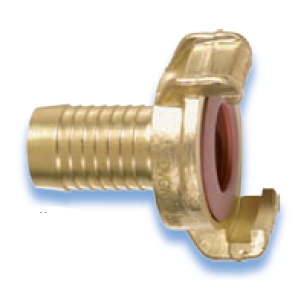 GEKA Plus Brass with hose nozzle, authorized for drinking water