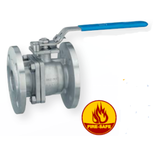Flange Ball Valve with FIRE - SAFE approval 2 - piece