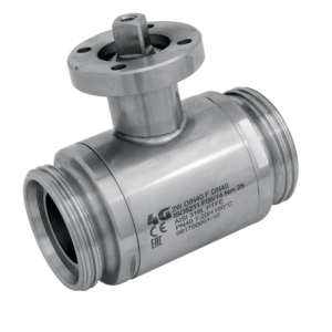 Ball valves for the food industry DIN male / male thread to DIN