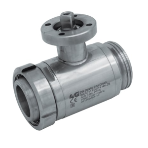Ball valves for the food industry DIN male / female DIN