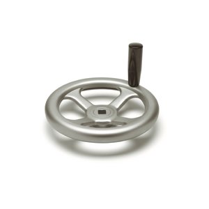 Stainless steel handwheels with revolving handle