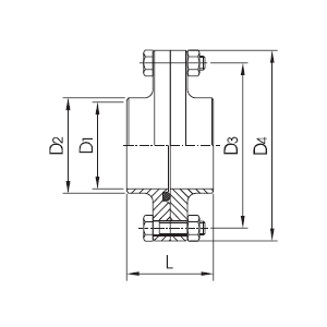 SV- flange connection