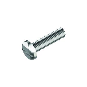 Stainless steel flat head screw DIN 85