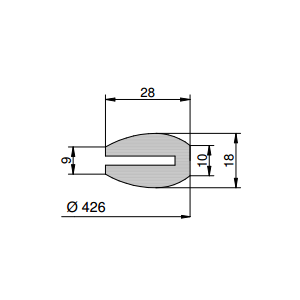 Mannlochdichtung 96000  für Modell 190, 200 und 202  9600 (G15)