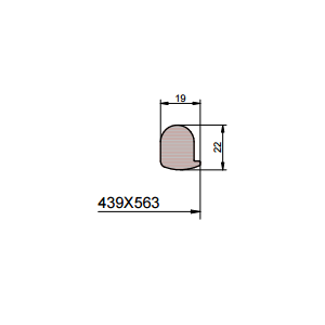 Mannlochdichtung 96420  für Modell 1500, 1600, 1700 und 1500/AI  (G/1500)  NEU