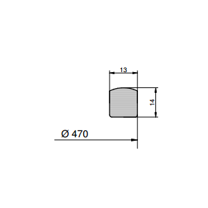 Mannlochdichtung 96400  für Modell 200 LZD  (G/200LKD)