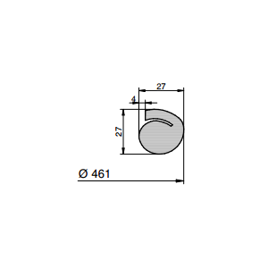 Mannlochdichtung 96050 für Modell 200R  (G/200R)