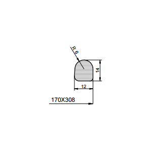 Mannlochdichtung 96180 für Modell z/175  (G/175)