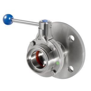 Disc valves EURO DIN flange and DIN male thread