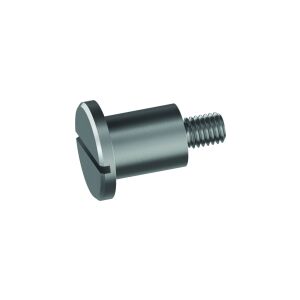 Stainless steel flat head screw shoulder DIN 923