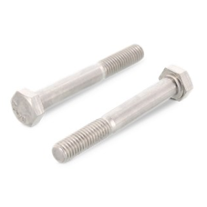 Stainless steel hexagonal screw with DIN 931