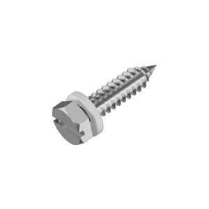 Hex head screw with nylon washer DIN 9230