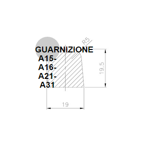Dichtung A15-A16-A21-A31