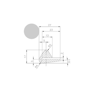 Dichtung ASEPTIC D8-D14-D15-D17-D18-D19-D20-D22-D23