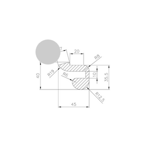 Dichtung A11  15 bar