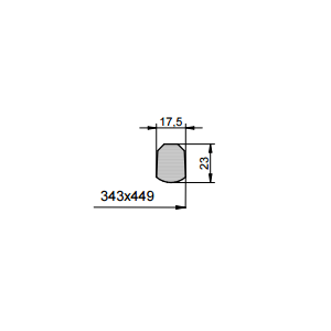 Mannlochdichtung 96200 für Modell 160, 160/2B und 165