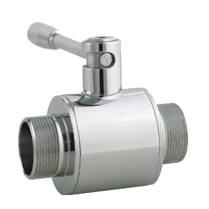 Ball valve male / male thread