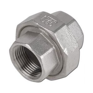 Gland Stainless Steel conical sealing female thread / female thread V4A