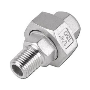 Gland Stainless Steel conical sealing female thread / male thread V4A