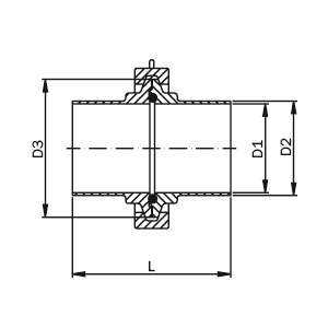 ASEPTIC Klemmverbindung ISO  komplett