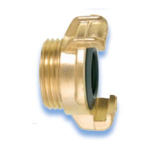 GEKA Plus Coupling Brass Standard with male thread