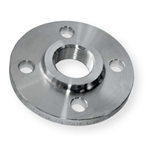 V2A stainless steel threaded flanges DIN 2566 PN10 with approach