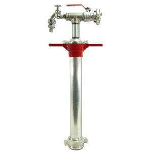 Standrohr DN50 1x-C absperr + Zapfventil drehbar