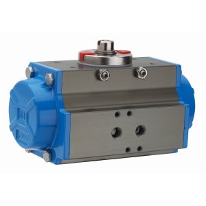 Pneumatic actuators 90 ° air to open / spring to close