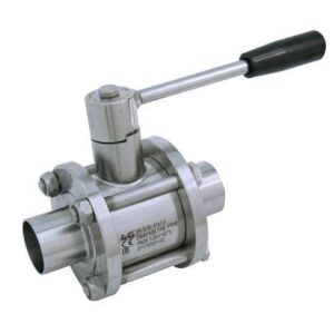 Kugelhahn Anschweißende / Anschweißende BS-OD 3-teilig mit INTEGRALDICHTUNG  550142