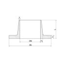 Ringflansch Typ 35 DN150 (156,0mm)  1.4404 PN16