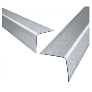 Kantenschutz 40x40mm 90°  1500mm 1.4301  Korn 240 geschliffen